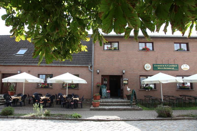 Pension & Gasthof Storchennest Gross Quassow Exterior foto